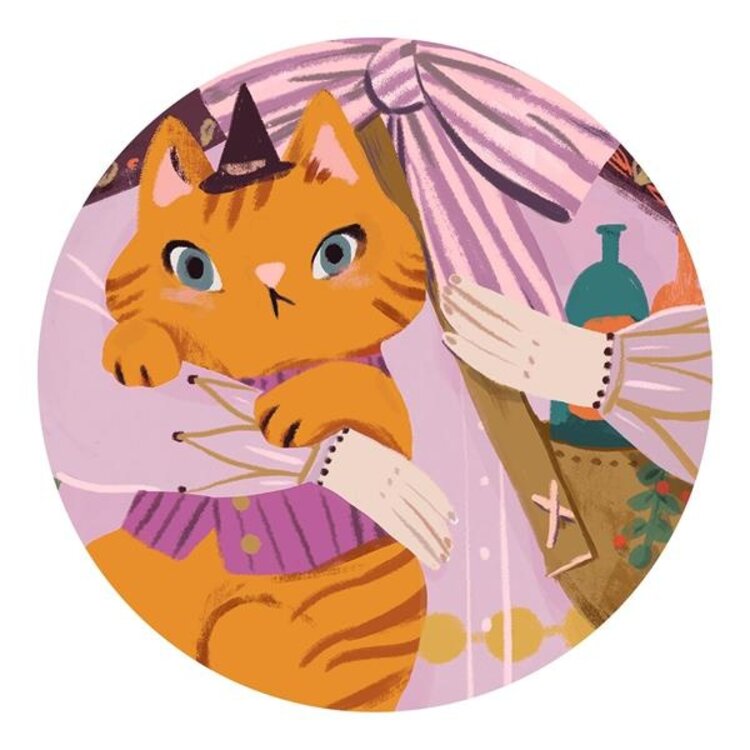 Djeco Puzzle Géant/ Lily la Sorcière Djeco