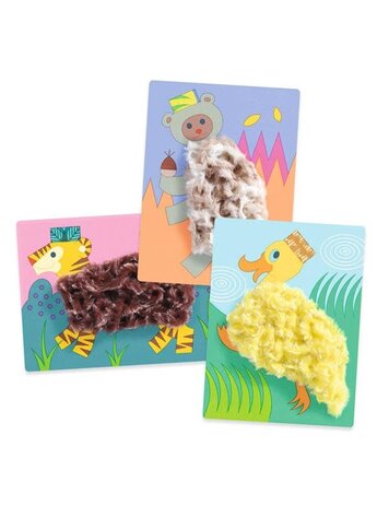 Djeco Laine & Scratch/ Avec un Chapeau Djeco