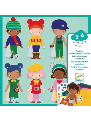 Djeco Djeco Collage/ Dressing Up in Softness