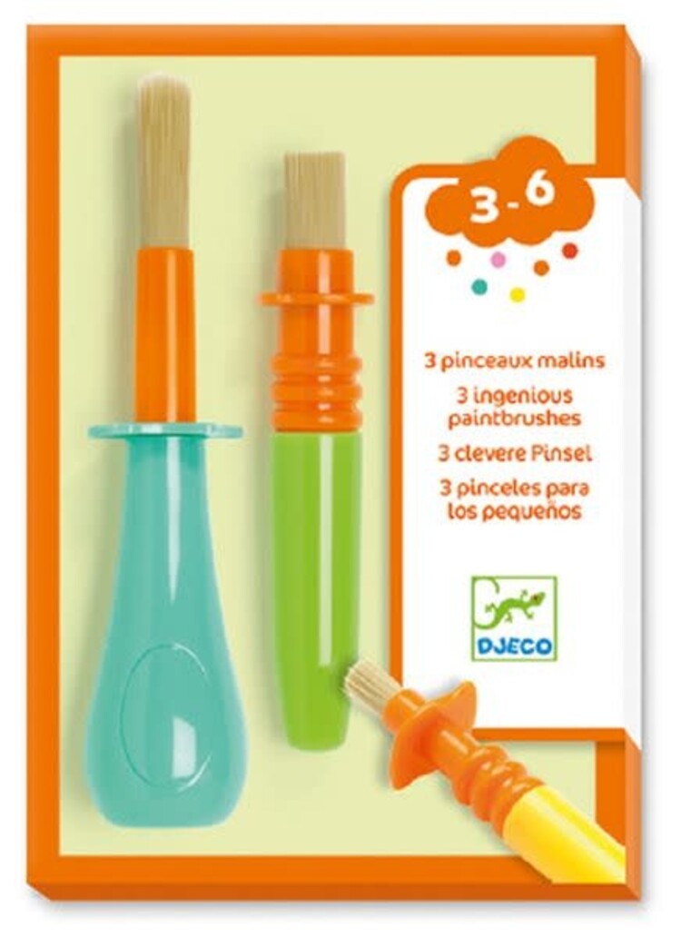 Djeco Djeco 3 Ingenious Paintbrush