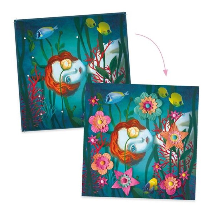 Djeco Tableaux 3D/ Rock'n'Roses Djeco