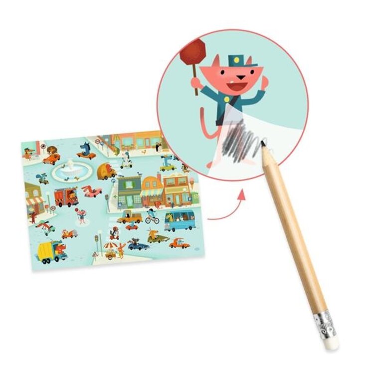 Djeco Décalcos/ Asphalte Djeco