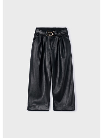 Mayoral Mayoral Girls Faux Leather Pants