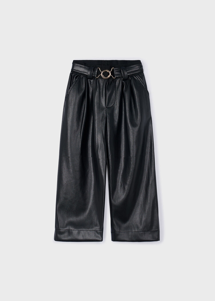 Mayoral Mayoral Girls Faux Leather Pants
