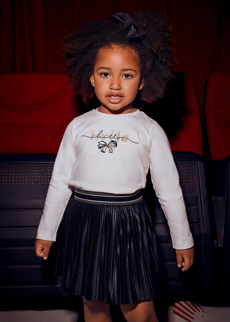 Mayoral Mayoral Girls Pleated Skirt