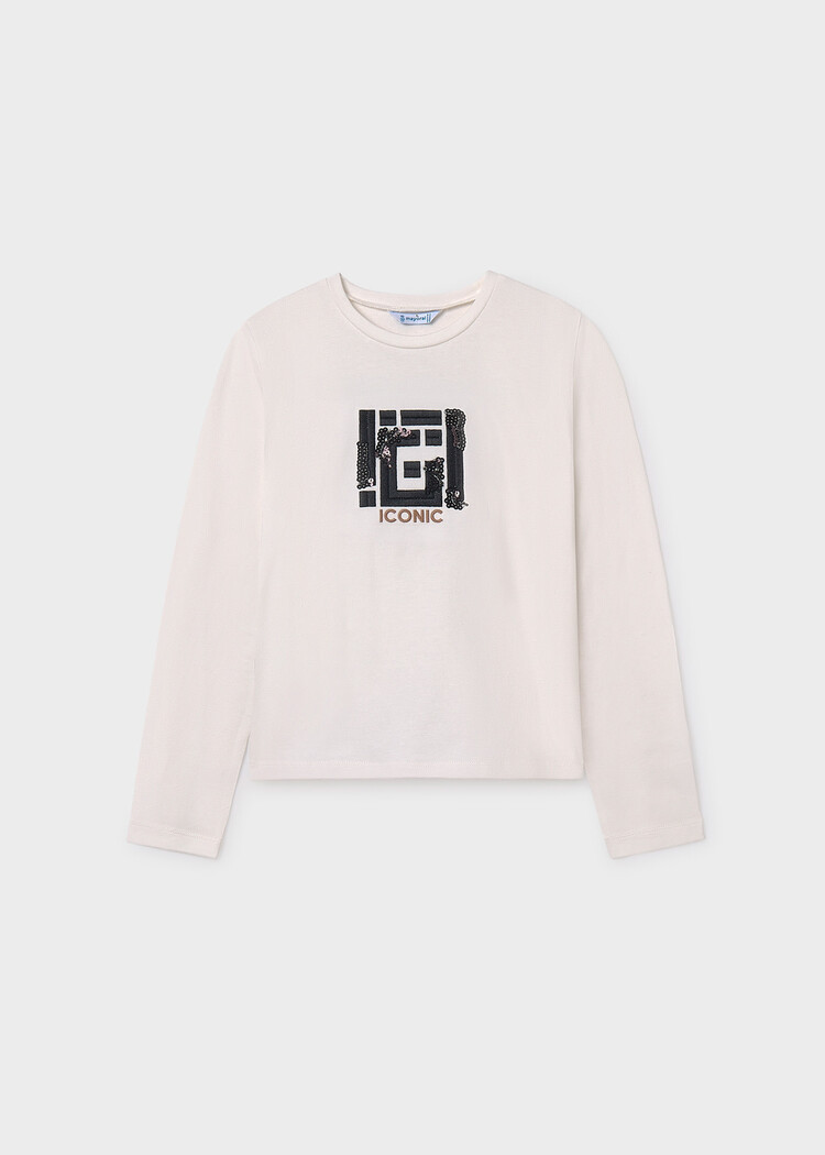 Mayoral Mayoral Girls Long Sleeves T-Shirt
