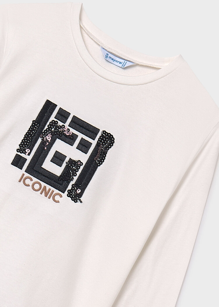 Mayoral Mayoral Girls Long Sleeves T-Shirt