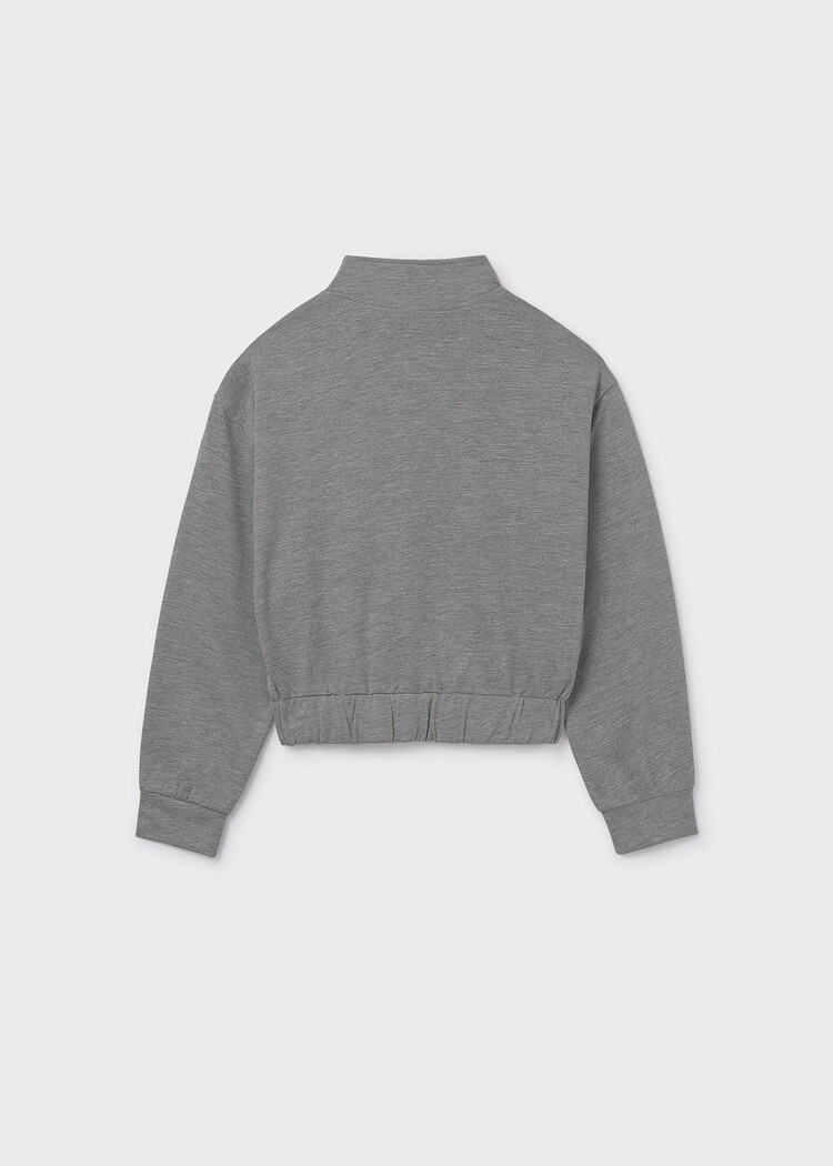 Mayoral Mayoral Girls Zip-Up Sweater5