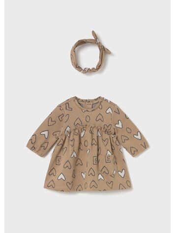 Mayoral Mayoral Girls Dress & Headband