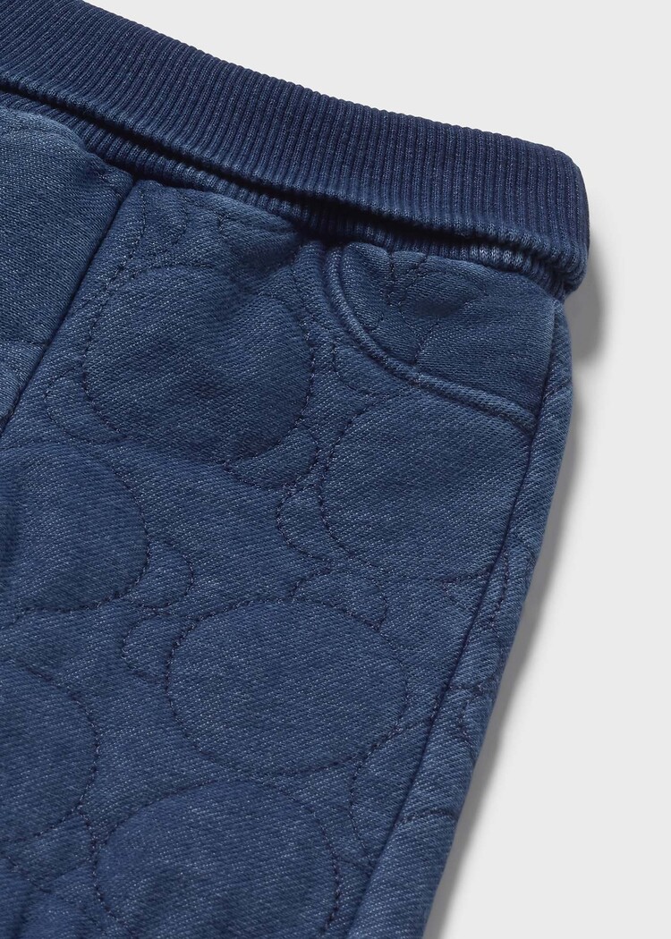 Mayoral Pantalon denim matelassé Mayoral Fille