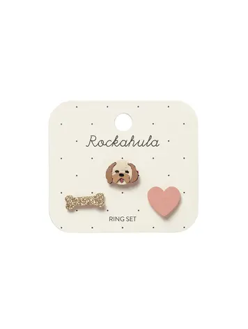 Rockahula Ensemble Bagues Dolly Chien Rockahula Fille