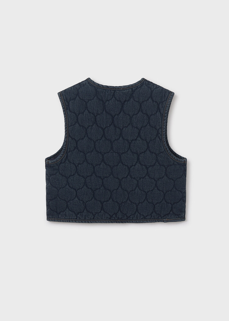 Mayoral Mayoral Girls Jeans Sleeveless Vest