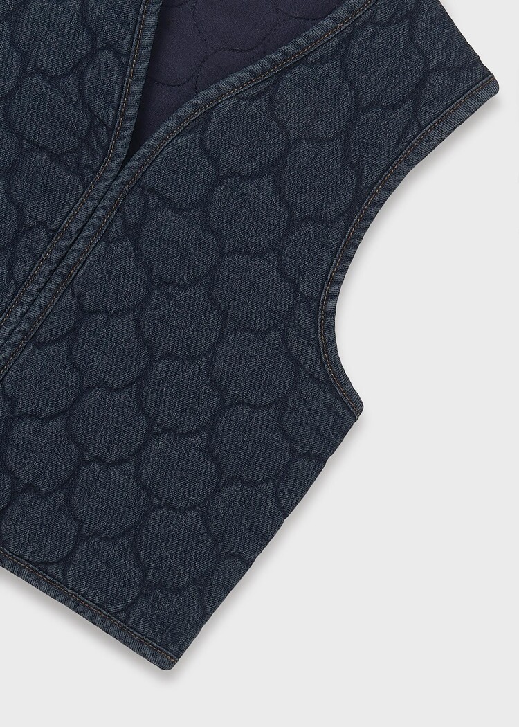 Mayoral Mayoral Girls Jeans Sleeveless Vest