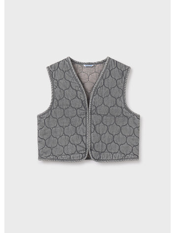 Mayoral Mayoral Girls Jeans Sleeveless Vest