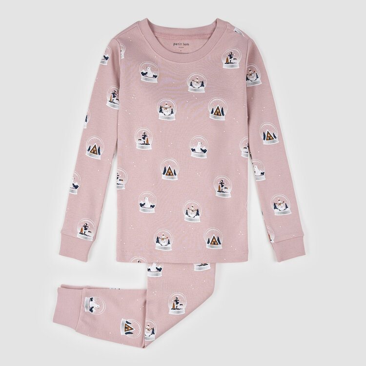 Petit Lem 2 Pièces Pyjama Petit Lem Fille