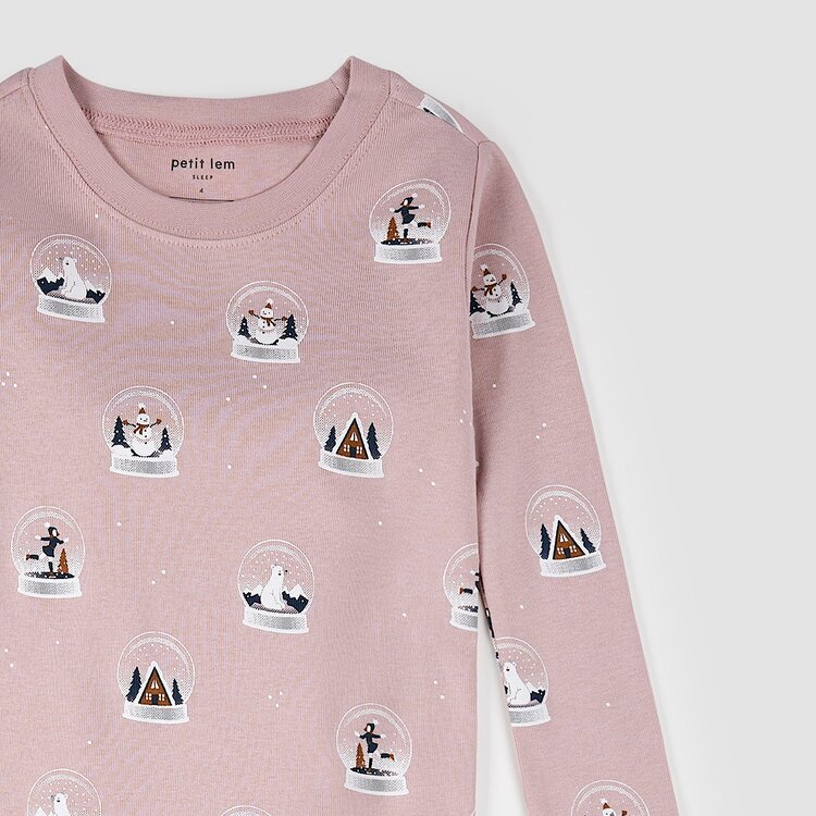 Petit Lem 2 Pièces Pyjama Petit Lem Fille