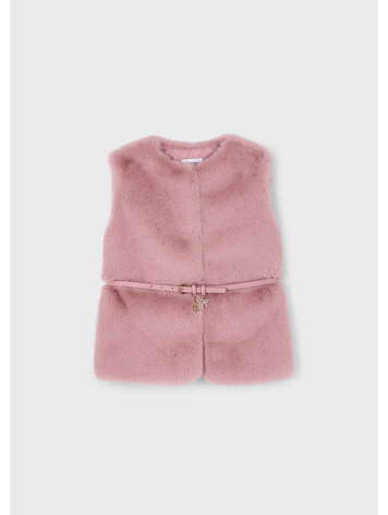 Mayoral Veste Sans Manche fourrure Mayoral Fille