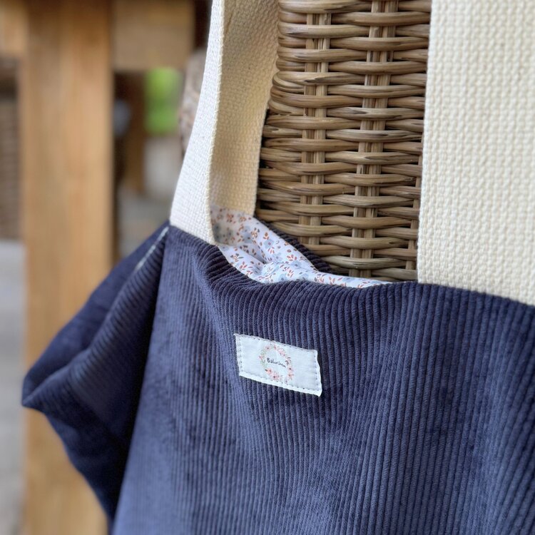 Baluchon Baluchon Corduroy Tote Bag