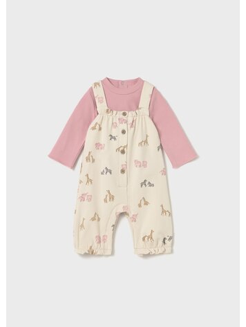 Mayoral 2 Pièces Salopette Mayoral Fille