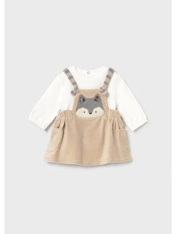 Mayoral Mayoral Girls Velvet Dress