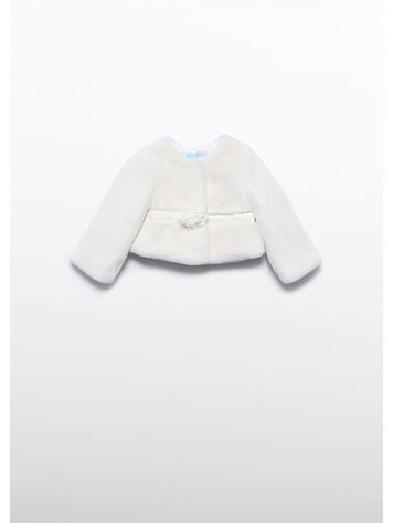 Abel & Lula Abel & Lula Girls Fur Coat