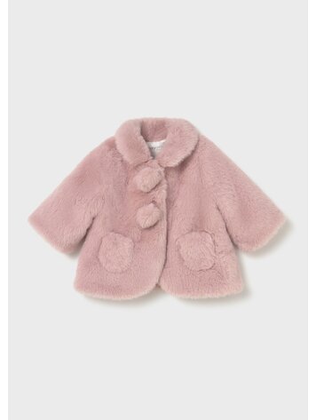 Mayoral Mayoral Girls Fur Coat