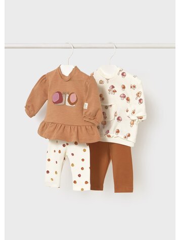 Mayoral Mayoral Girls Leggings 4Pcs Set