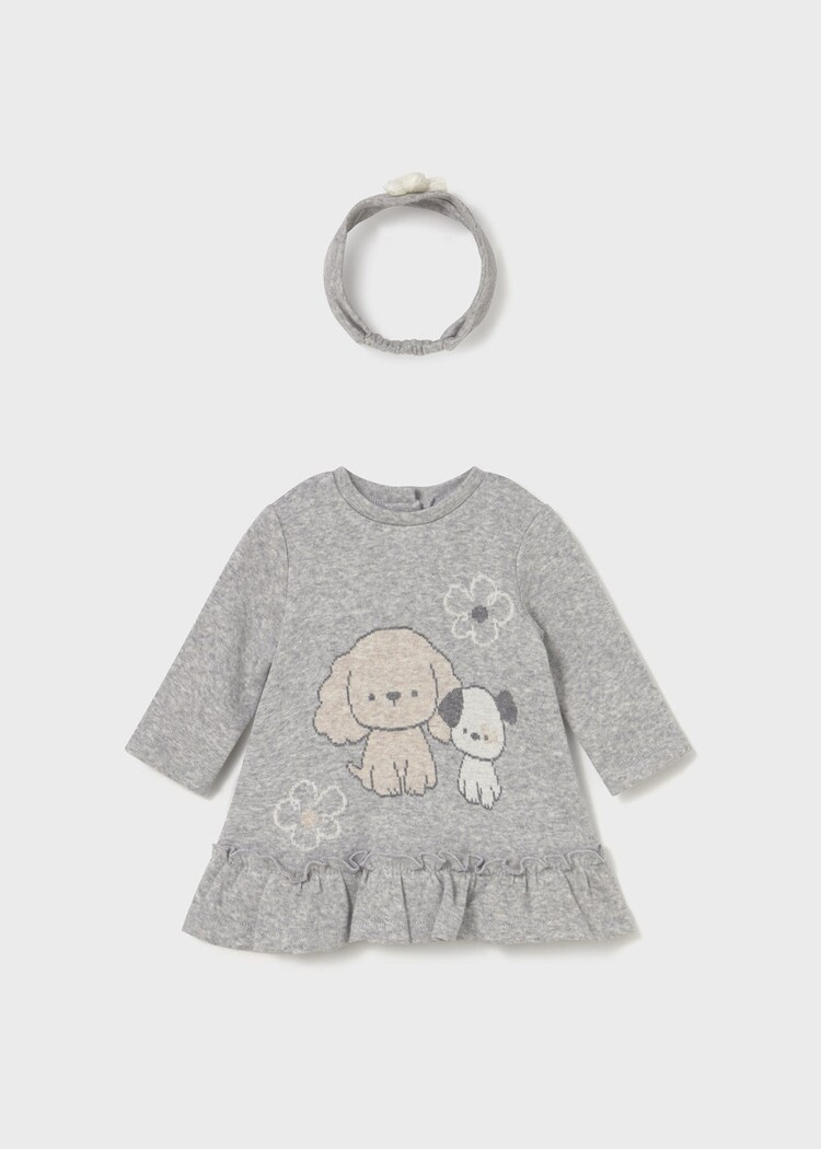 Mayoral Mayoral Girls Dress & Headband
