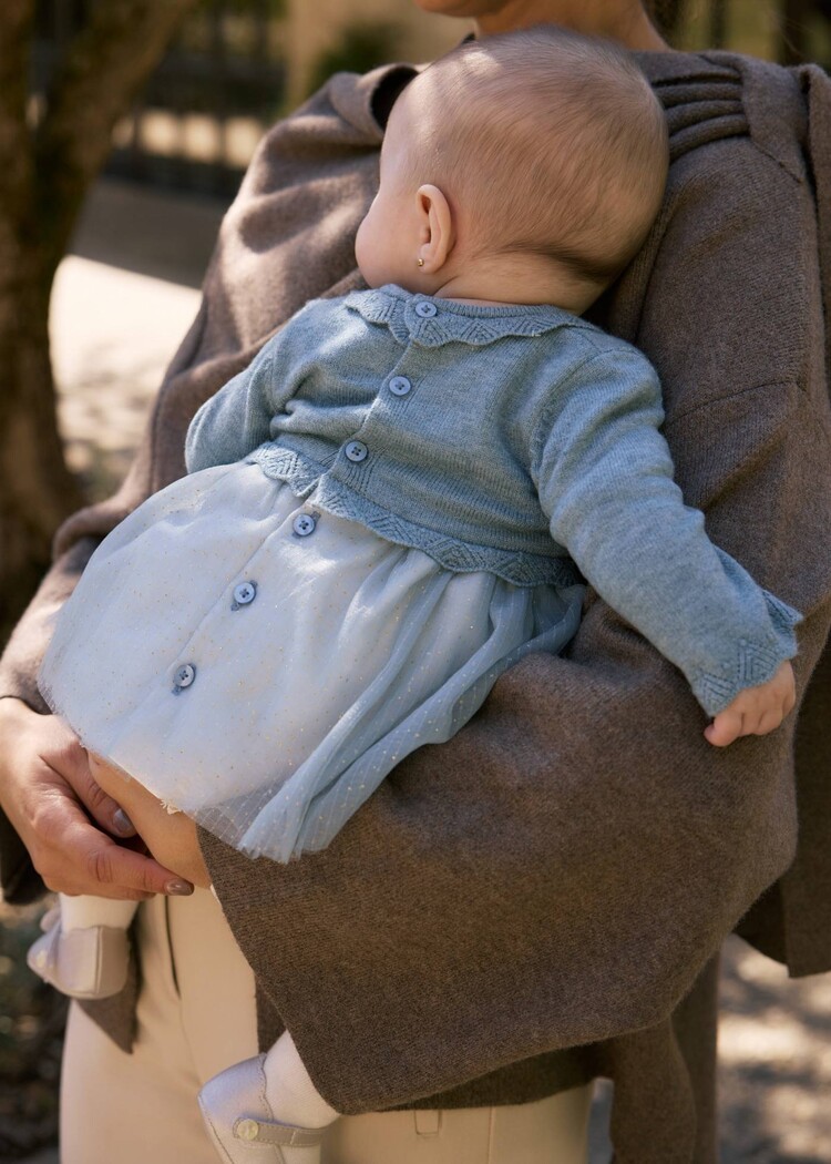 Mayoral Robe tricot et tulle Mayoral Fille