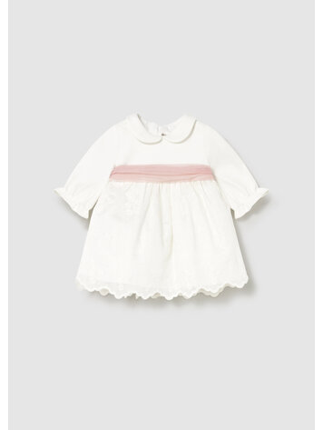 Mayoral Mayoral Girls Embroidered Dress
