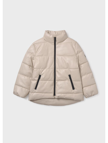 Mayoral Manteau cuir Synthétique Mayoral Fille