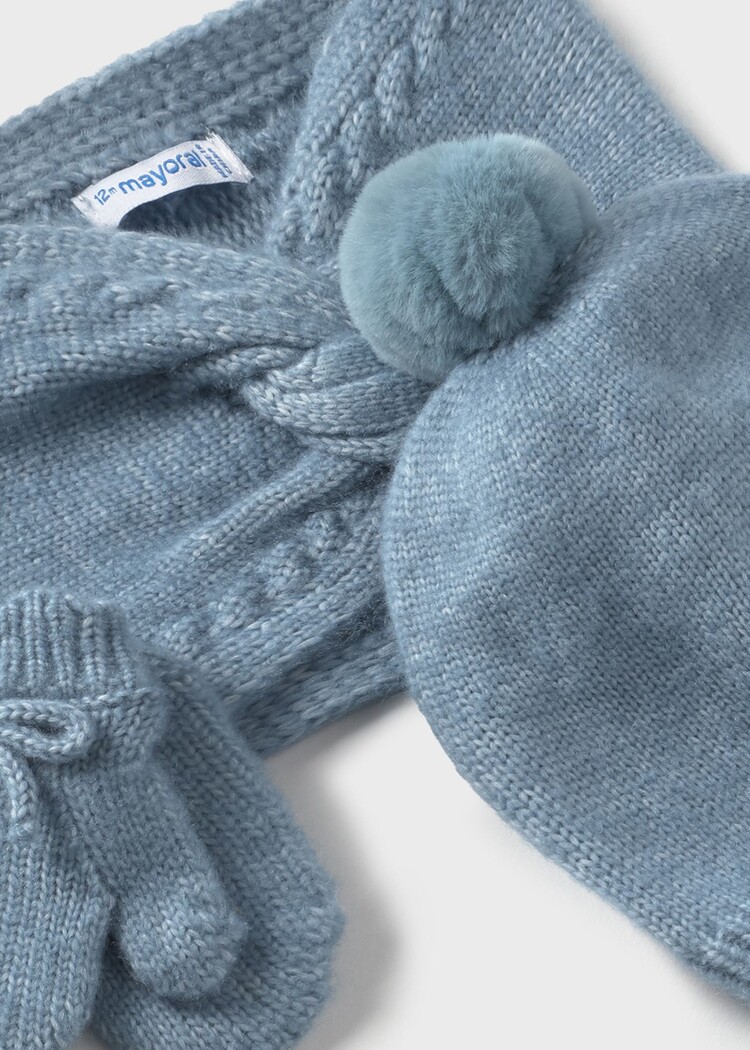 Mayoral Ensemble  Bonnet, Écharpe et Mitaines Mayoral Fille