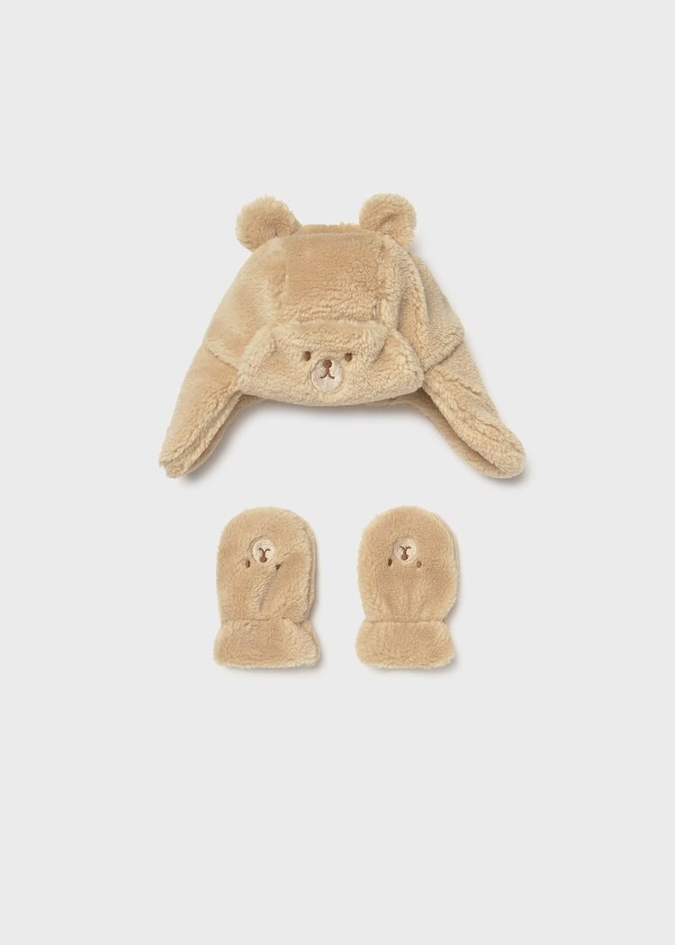 Mayoral Ensemble bonnet et mitaines , Mayoral , Garçon, 12 MOIS, 10023, AH25