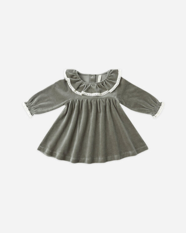 QUINCY MAE Quincy Mae Girls Velvet Dress