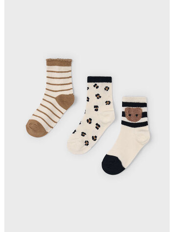 Mayoral Mayoral Girls 3 Pairs Socks