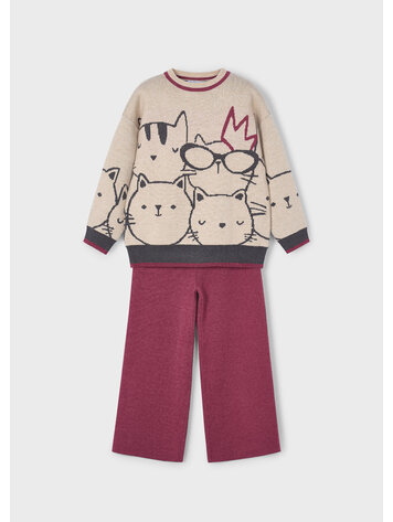 Mayoral Ensemble 2 Pieces Tricot Mayoral  Fille