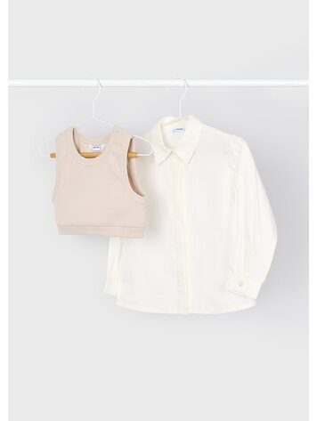 Mayoral Combo Blouse Top Mayoral Fille
