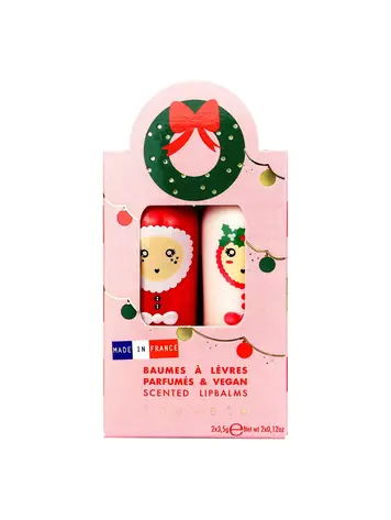 inuwet Duo Baumes-Courronne de Noël- Mangue & Sucre d'Orge Inuwet