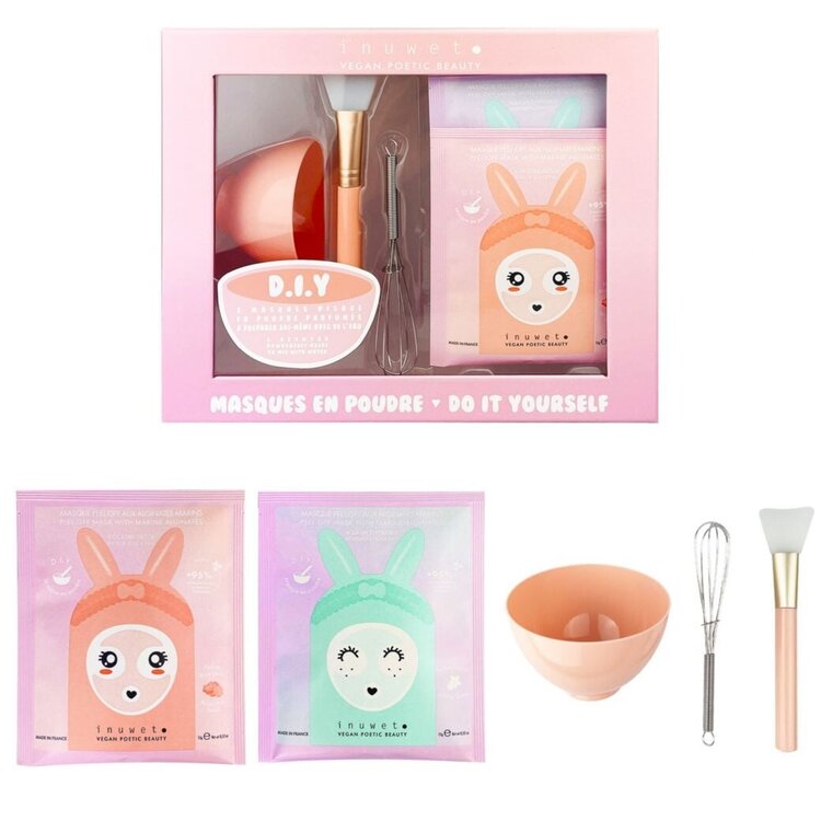 inuwet Inuwet Do It Yourself - Coral Mask Gift Set