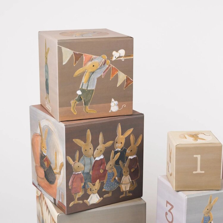 Egmont Toys Pyramide 1.2.3 Famille Lapin Egmont Toys