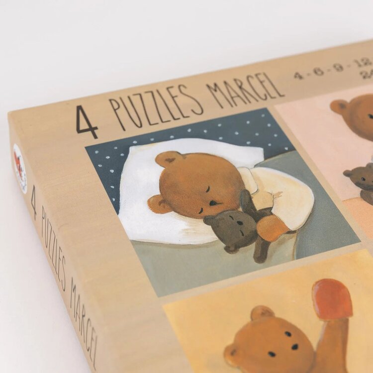 Egmont Toys 4 Puzzles Marcel Egmont Toys