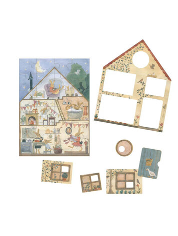 Egmont Toys Puzzle Maison Lapins  Egmont Toys