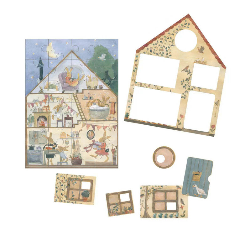 Egmont Toys Puzzle Maison Lapins  Egmont Toys