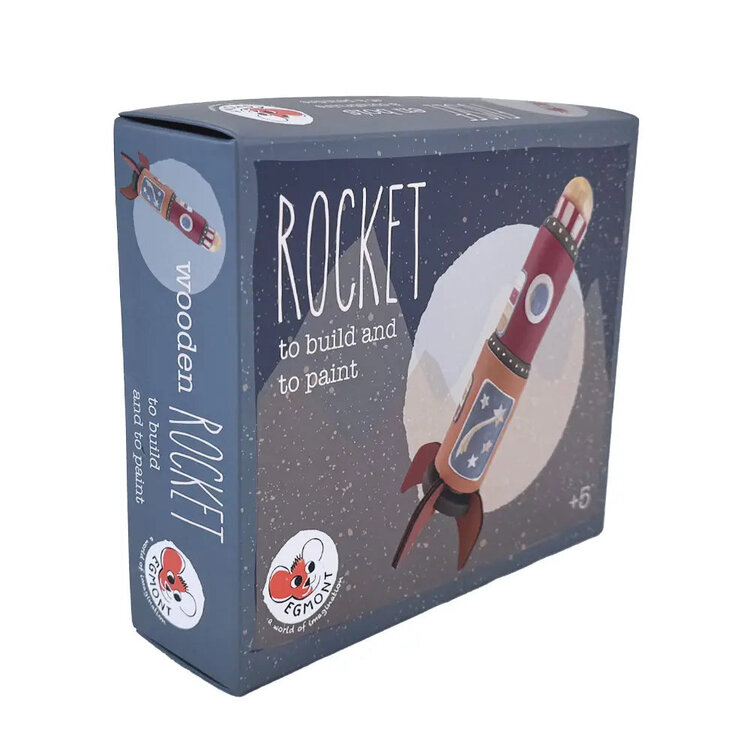 Egmont Toys Fusée en Bois à Peindre Egmont Toys