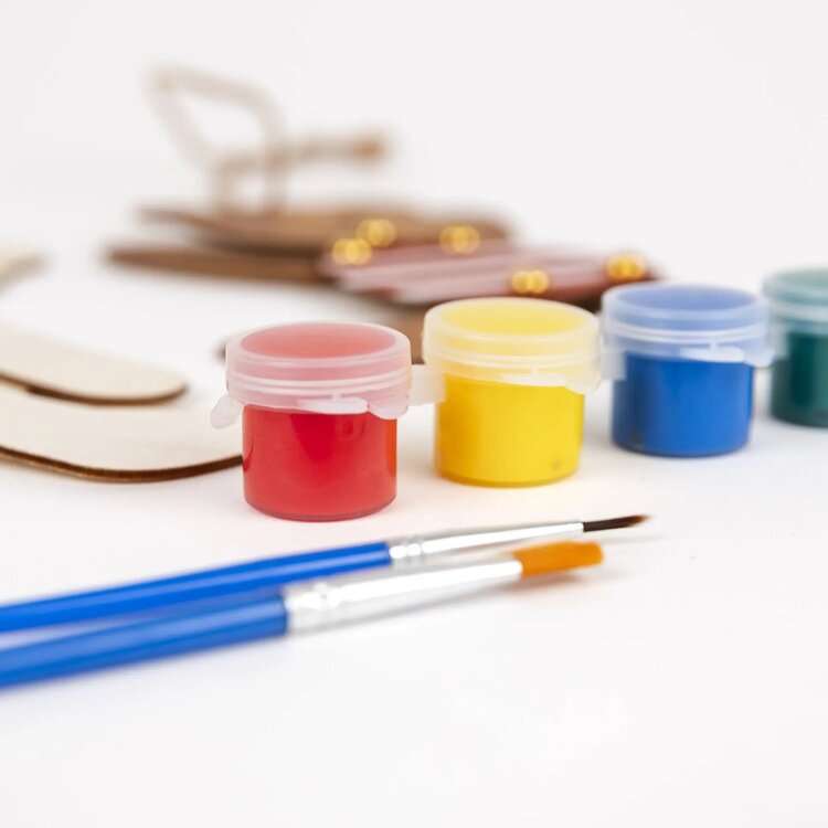 Egmont Toys Ours Pantin en Bois à Peindre Egmont Toys