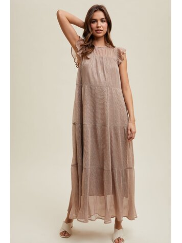 Wishlist Apparel Robe Longue Plissée Wishlist