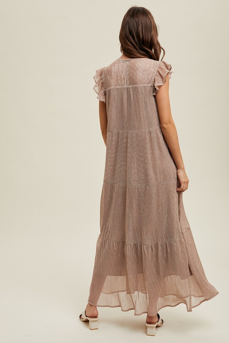 Wishlist Apparel Robe Longue Plissée Wishlist