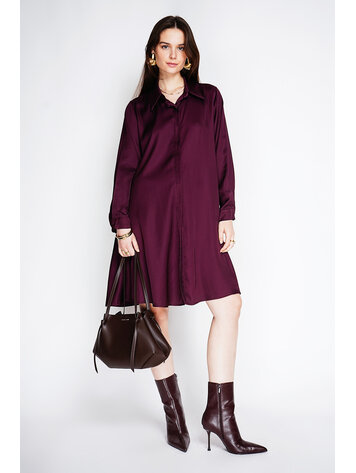 Noeline Robe Satinée Noeline