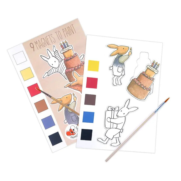 Egmont Toys Egmont Toys 9 Magnets to Paint