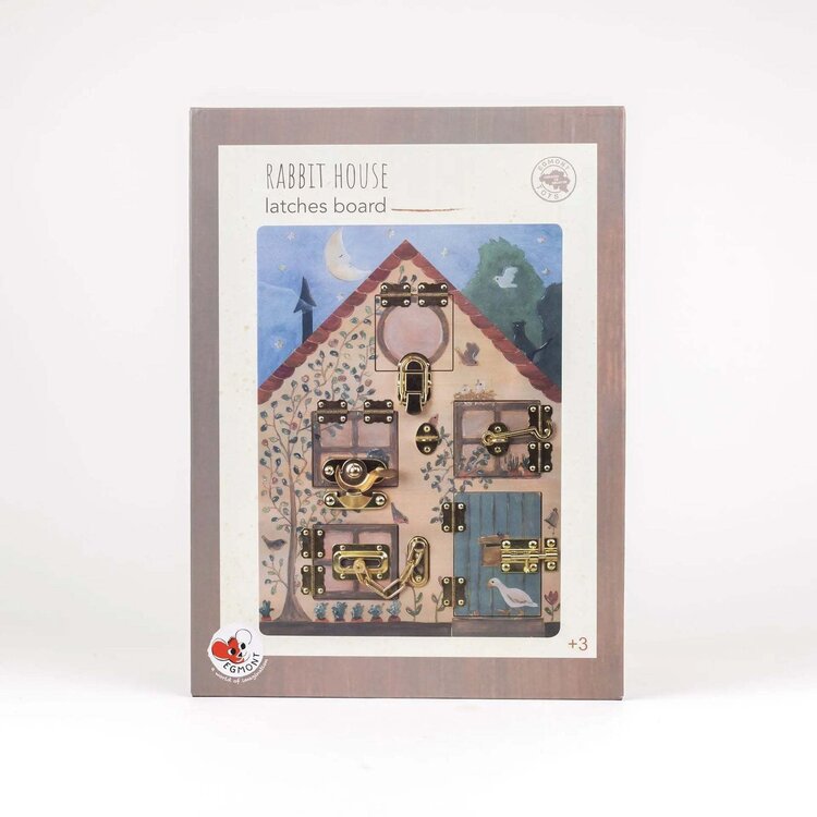 Egmont Toys Egmont Toys Rabbit House Latches Board